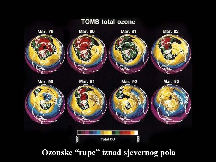 Ozonske “rupe” iznad sjevernog pola 
