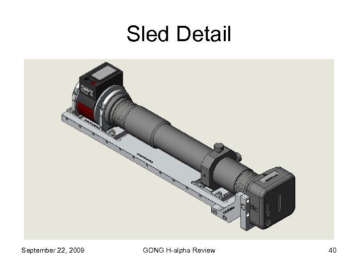 Sled Detail September 22, 2009 GONG H-alpha Review 40 