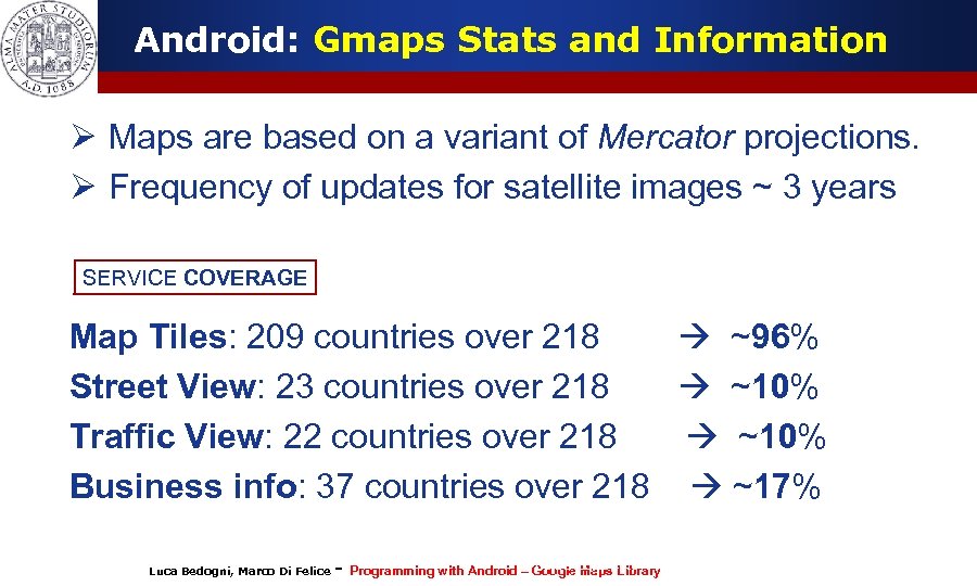 Programming With Android Geolocalization And Google Map Services