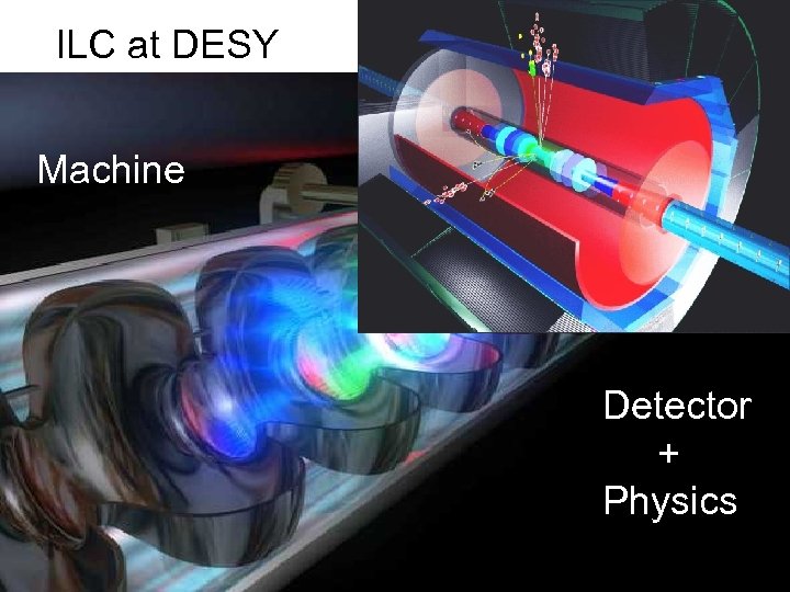 ILC at DESY Machine Detector + Physics 