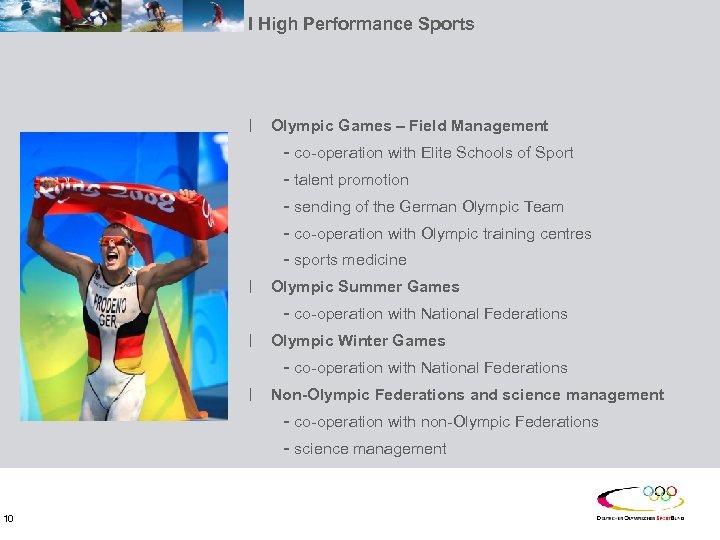 I High Performance Sports ׀ Olympic Games – Field Management - co-operation with Elite