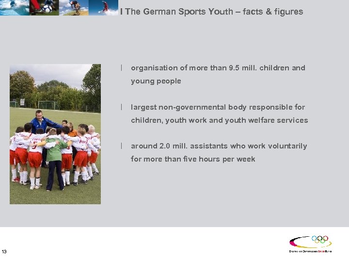 I The German Sports Youth – facts & figures ׀ organisation of more than