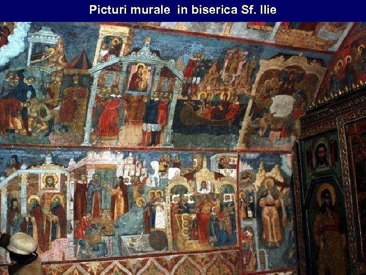 Picturi murale in biserica Sf. Ilie 