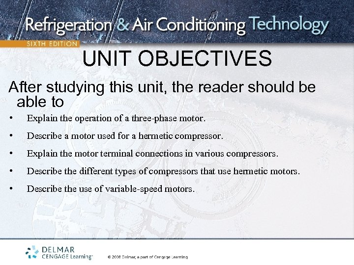 UNIT OBJECTIVES After studying this unit, the reader should be able to • Explain