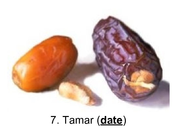 7. Tamar (date) 