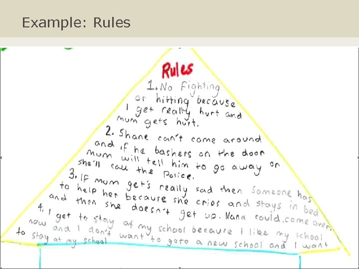 Example: Rules 