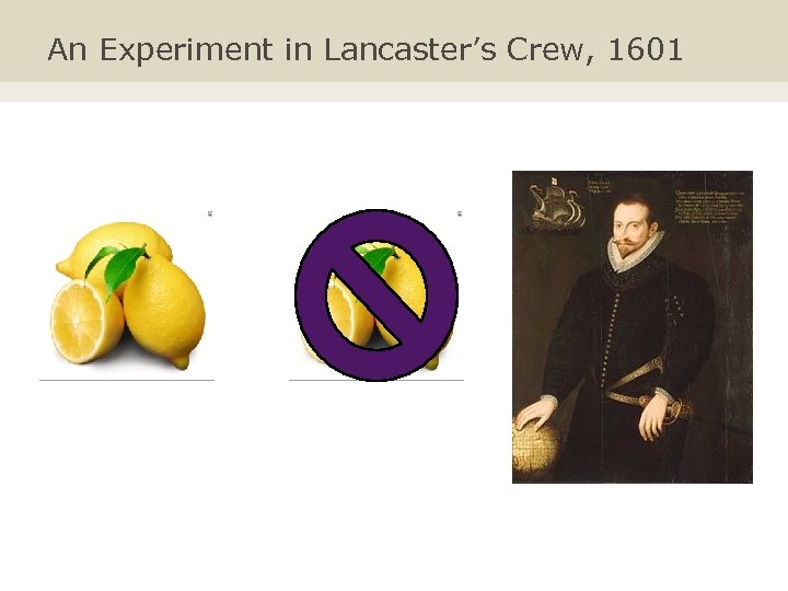 An Experiment in Lancaster’s Crew, 1601 