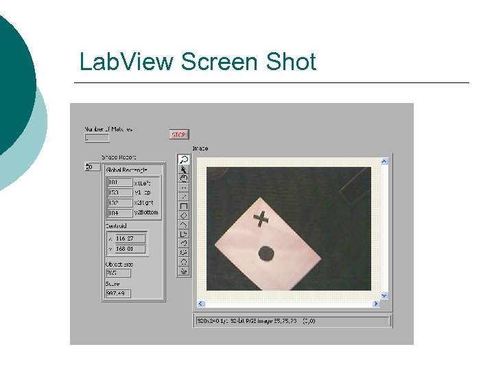 Lab. View Screen Shot 