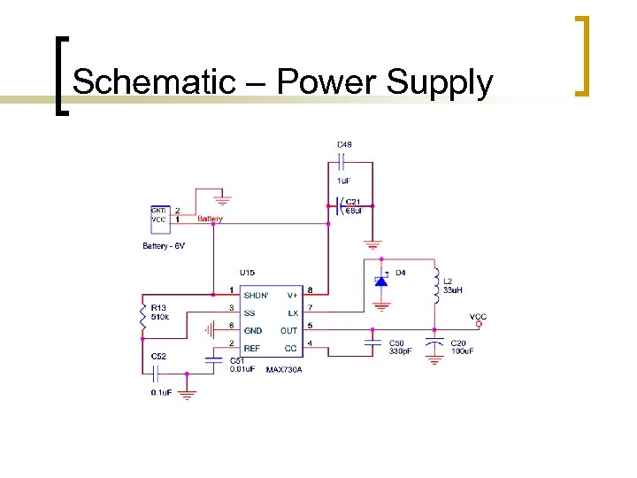 Schematic – Power Supply 