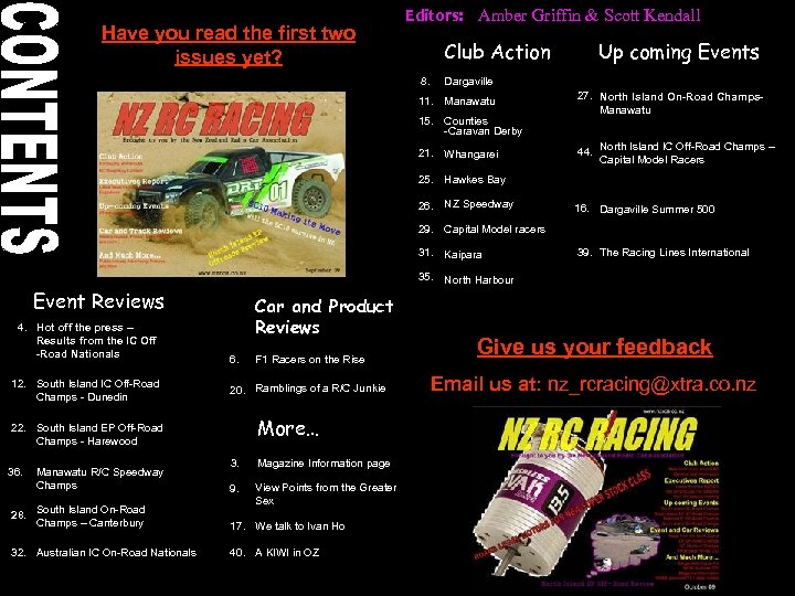 Have you read the first two issues yet? Editors: Amber Griffin & Scott Kendall