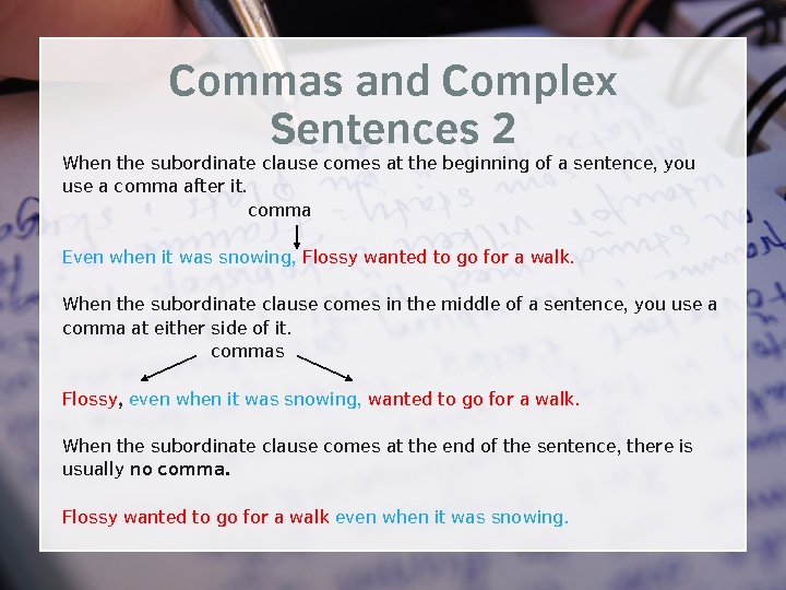 Complex and Compound Sentences Lesson Photo courtesy of