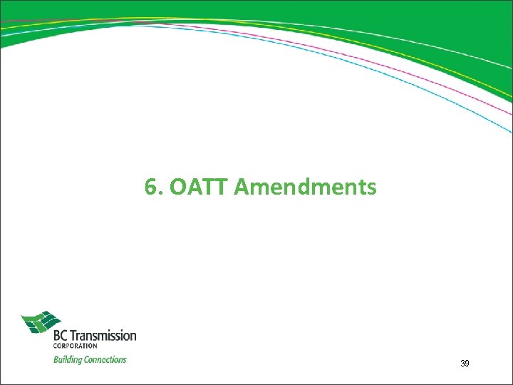 6. OATT Amendments 39 
