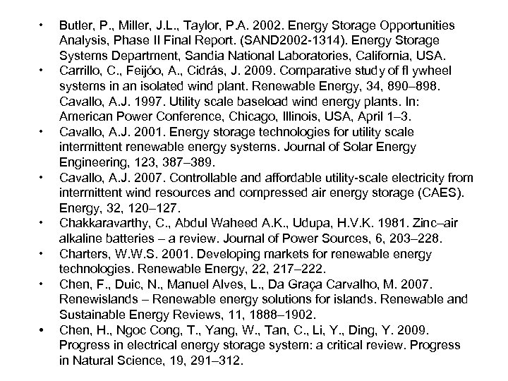  • • Butler, P. , Miller, J. L. , Taylor, P. A. 2002.