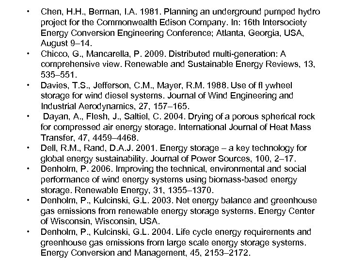  • • Chen, H. H. , Berman, I. A. 1981. Planning an underground