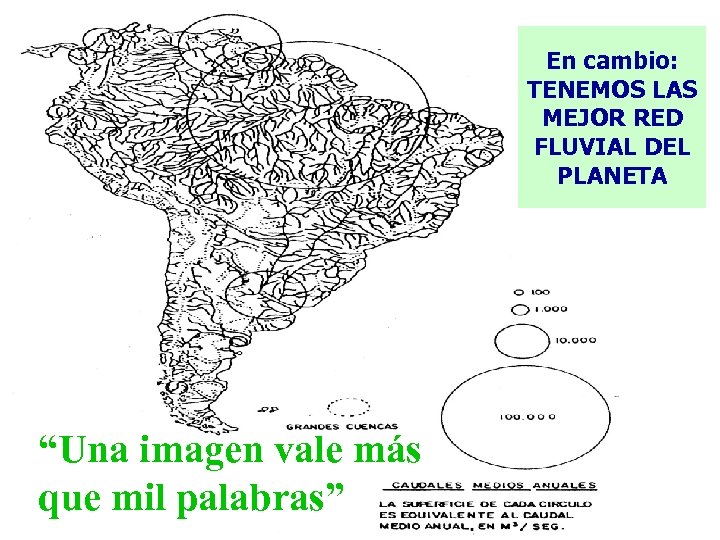 En cambio: TENEMOS LAS MEJOR RED FLUVIAL DEL PLANETA “Una imagen vale más que