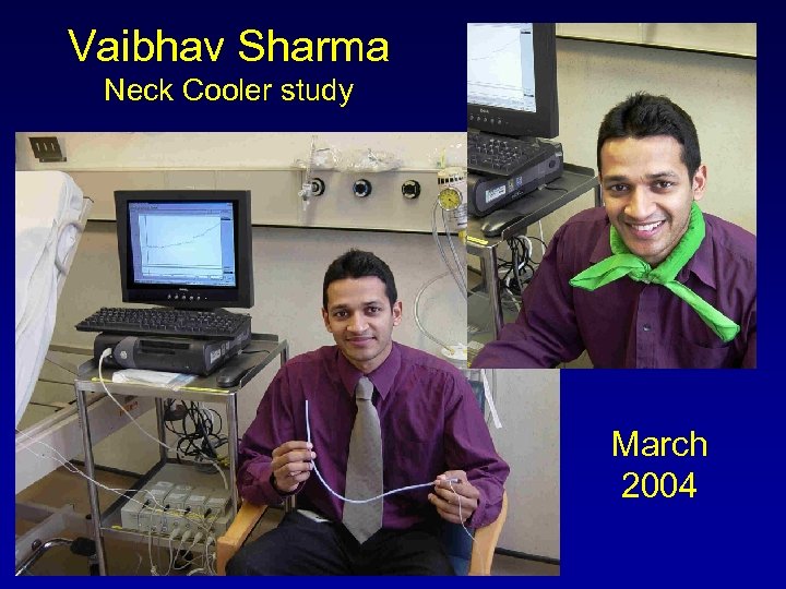 Vaibhav Sharma Neck Cooler study March 2004 