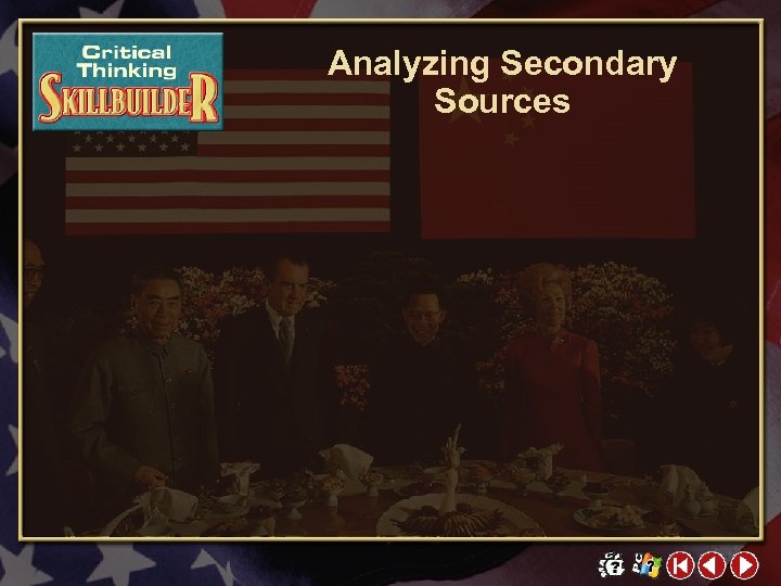 Analyzing Secondary Sources 