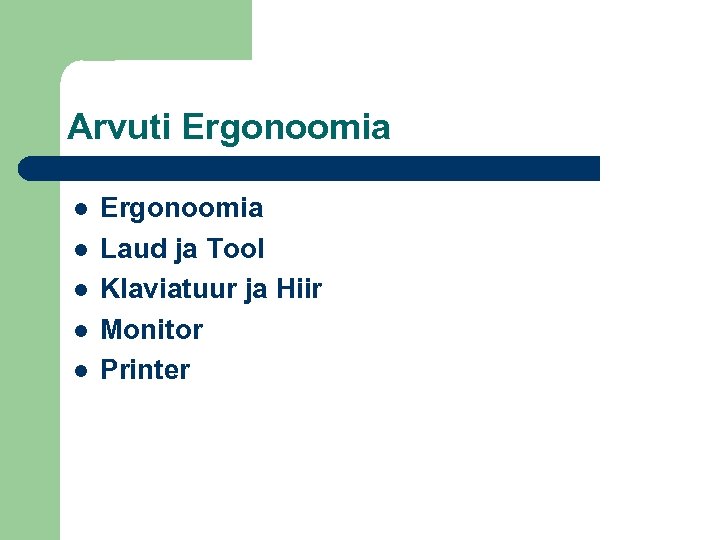 Arvuti Ergonoomia Laud ja Tool Klaviatuur ja Hiir Monitor Printer 
