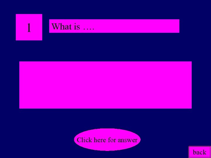 1 What is …. Click here for answer back 