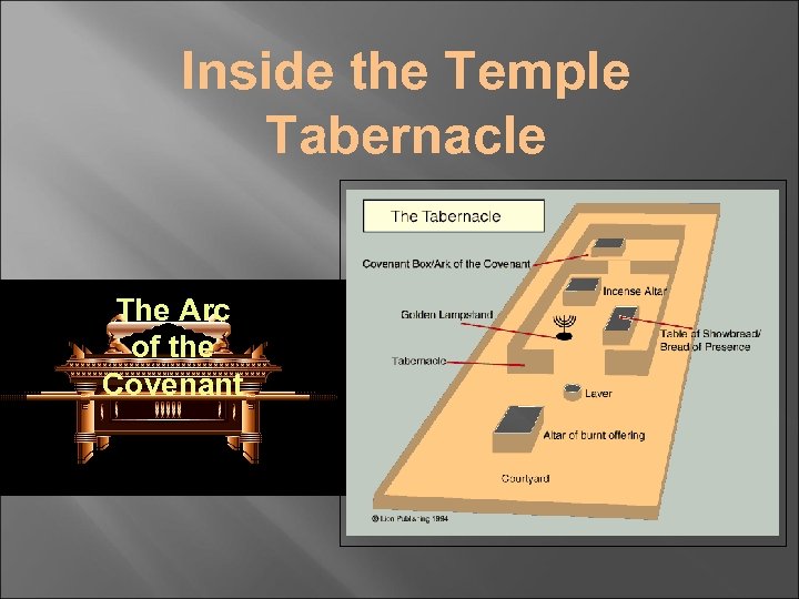 Inside the Temple Tabernacle The Arc of the Covenant 