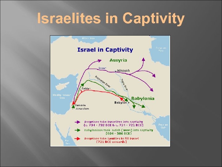 Israelites in Captivity 