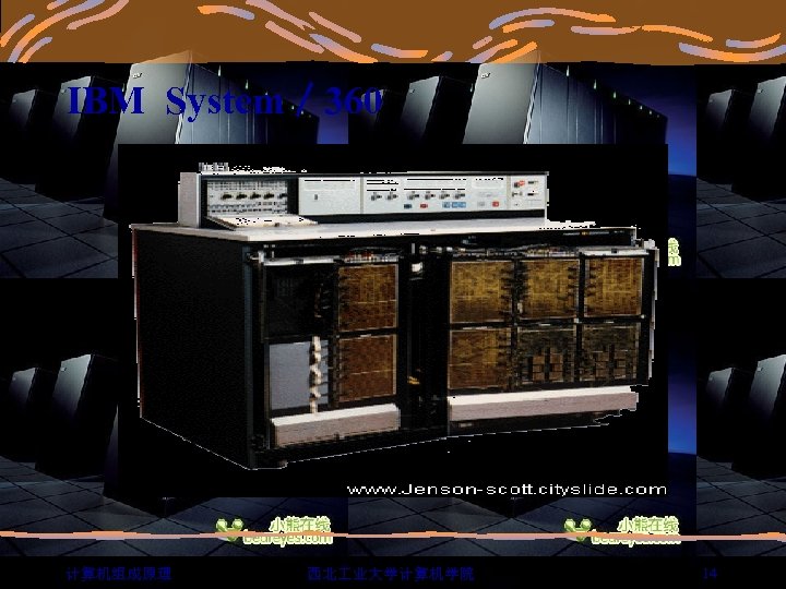 IBM System／ 360 计算机组成原理 西北 业大学计算机学院 14 