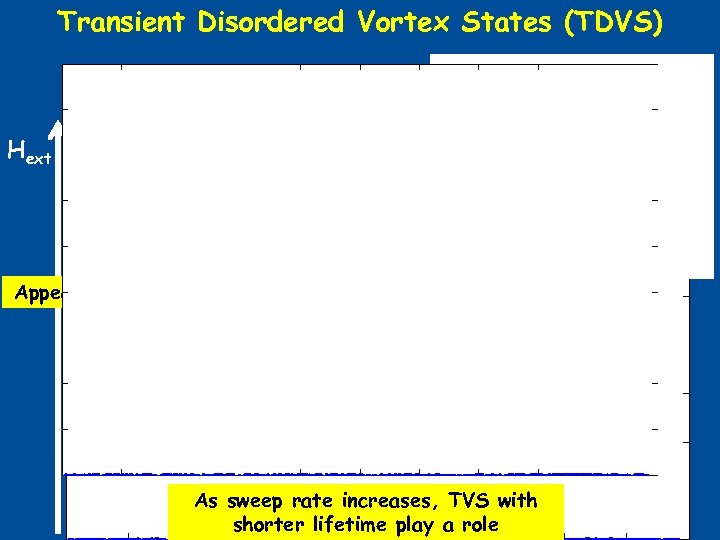 Transient Disordered Vortex States (TDVS) TDVS are injected through the sample edges Disorder is