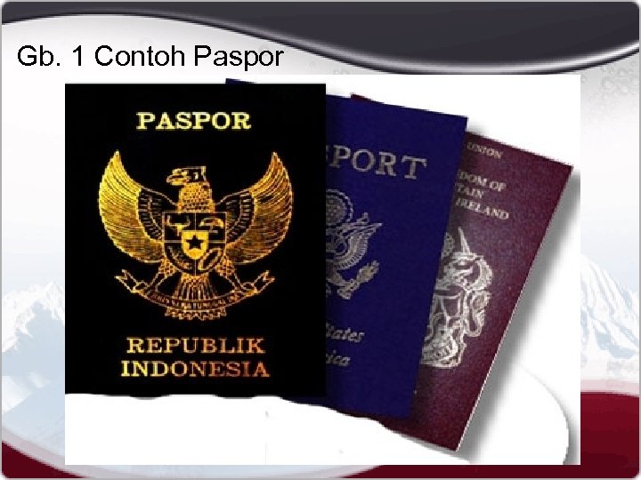 Gb. 1 Contoh Paspor 