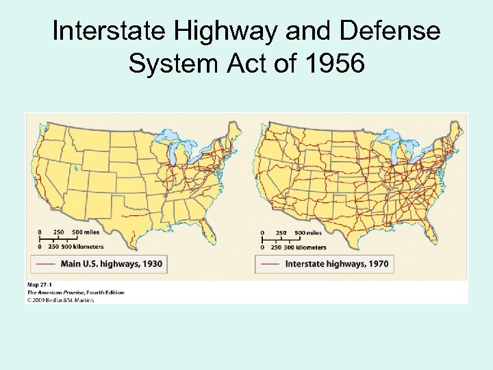 Interstate Highway and Defense System Act of 1956 