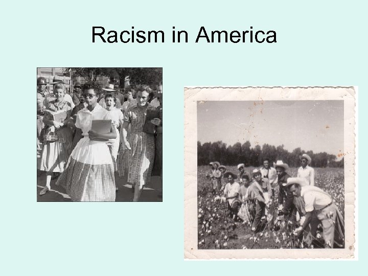 Racism in America 