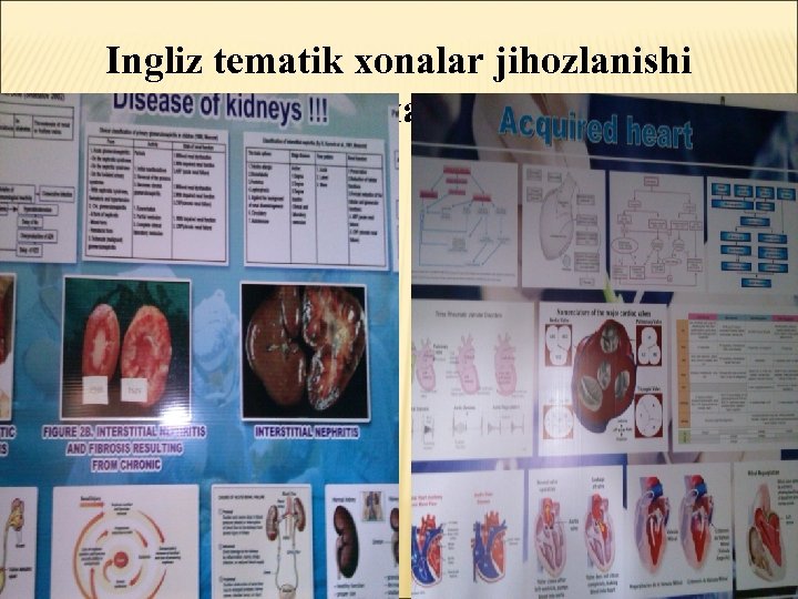 Ingliz tematik xonalar jihozlanishi жихозланиши 