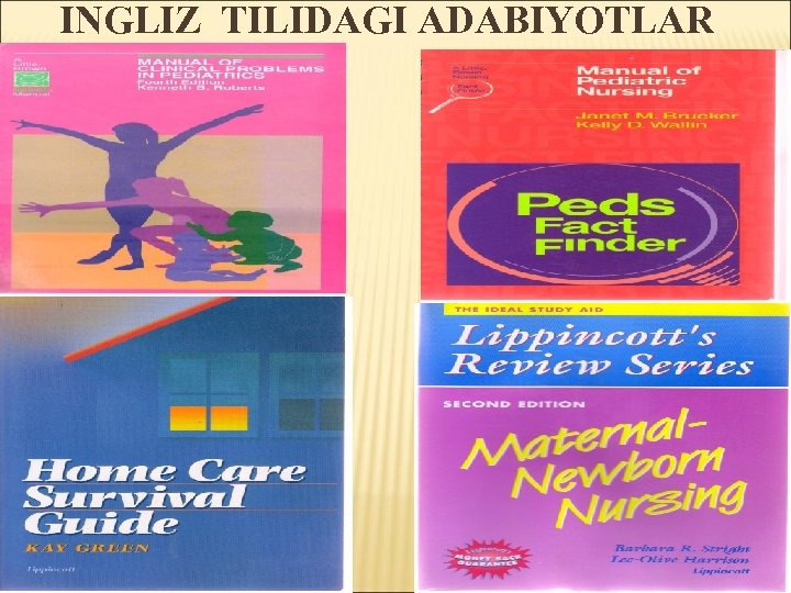 INGLIZ TILIDAGI ADABIYOTLAR 