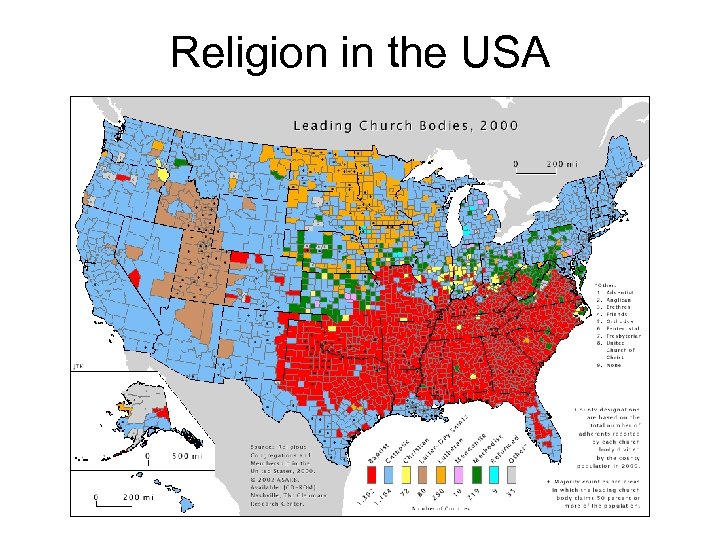 Religion in the USA 