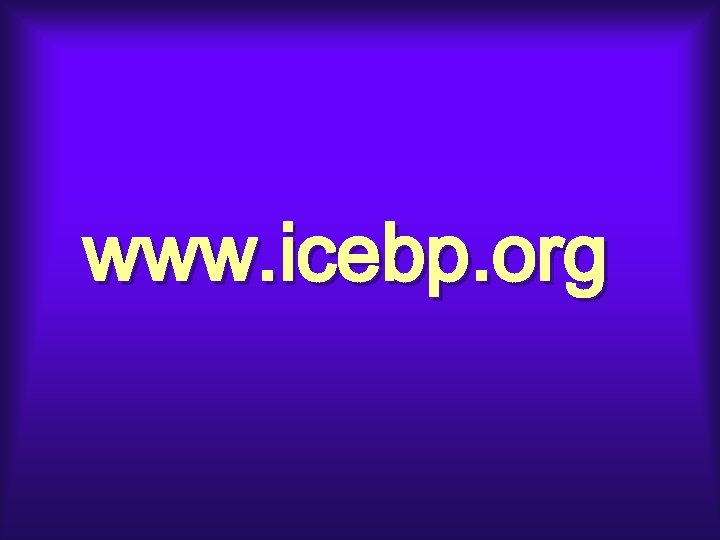 www. icebp. org 