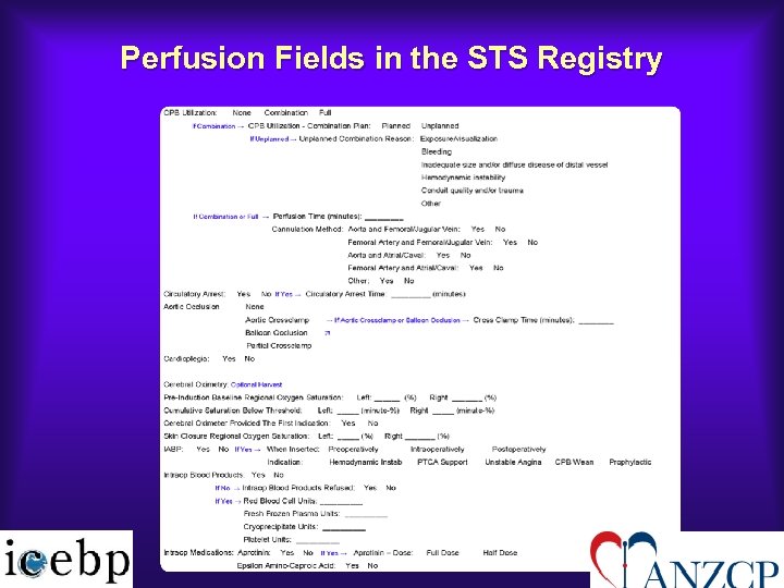 Perfusion Fields in the STS Registry 