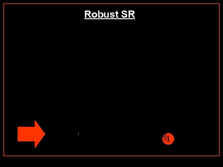 Robust SR 