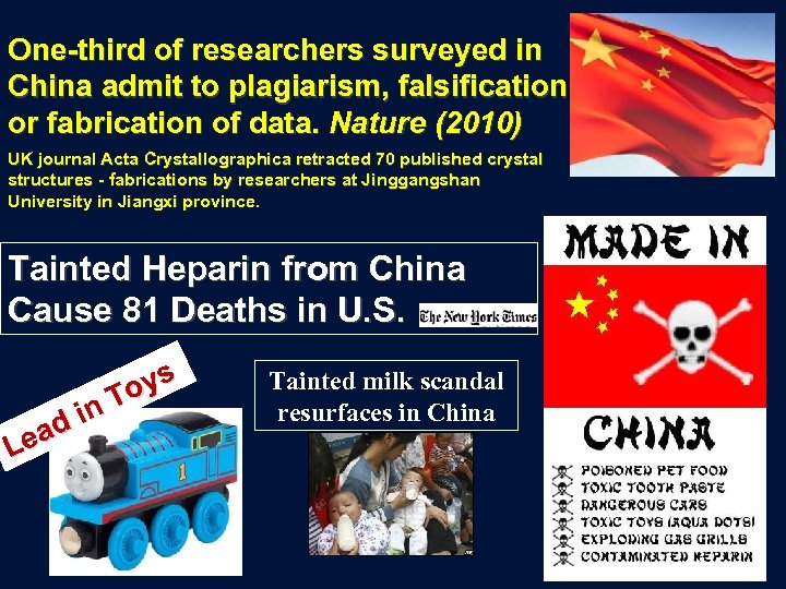 One-third of researchers surveyed in China admit to plagiarism, falsification or fabrication of data.