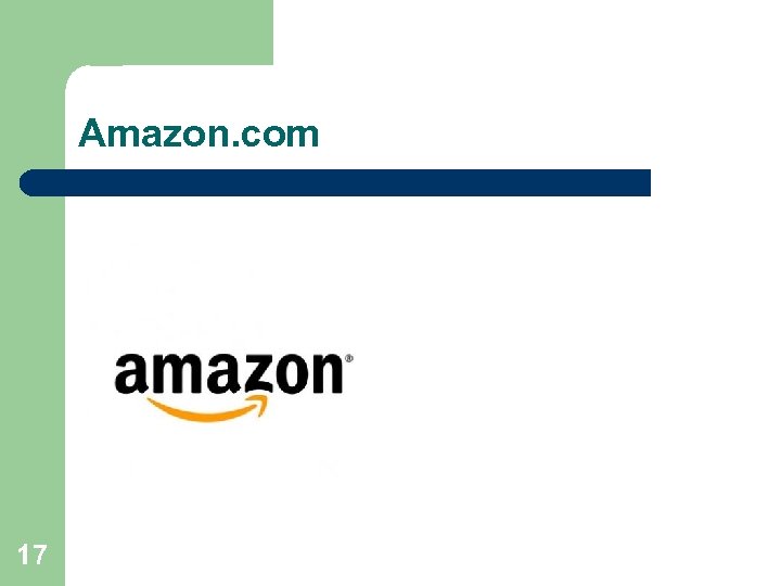 Amazon. com 17 