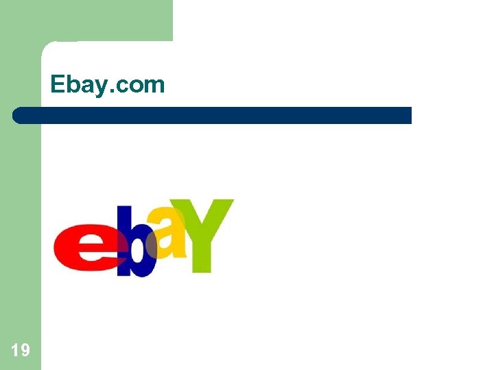 Ebay. com 19 