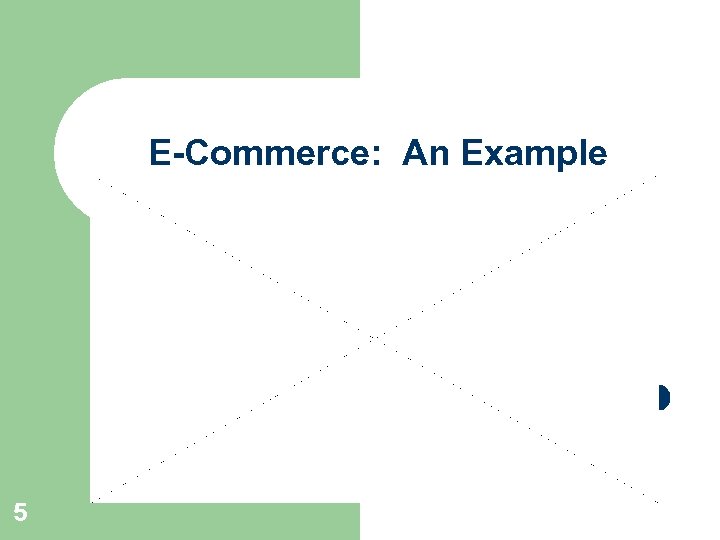 E-Commerce: An Example 5 