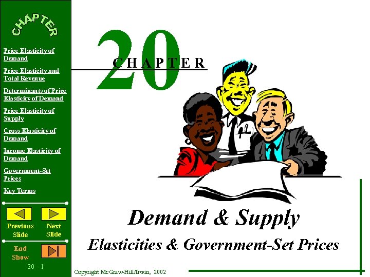 Price Elasticity of Demand Price Elasticity and Total Revenue Determinants of Price Elasticity of