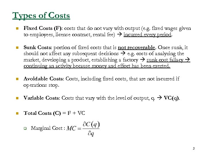 Industrial Organization I Review Econ 331 Industrial Organization