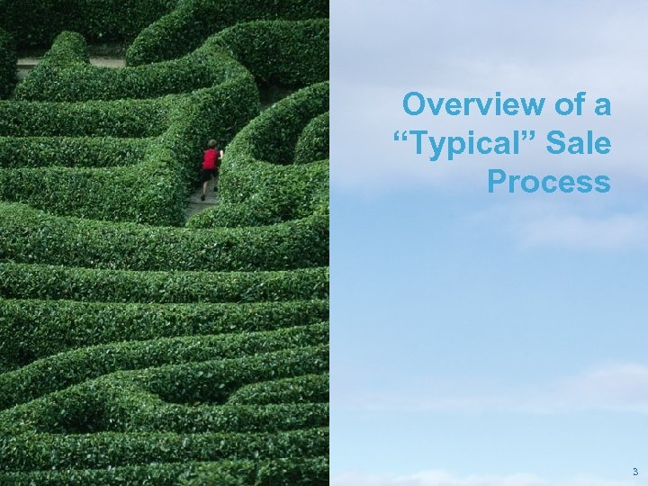 Overview of a “Typical” Sale Process Pricewaterhouse. Coopers LLP 3 