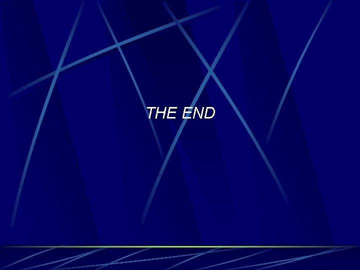 THE END 