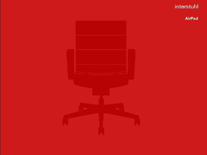 Air. Pad Interstuhl Büromöbel Gmb. H & Co. KG 
