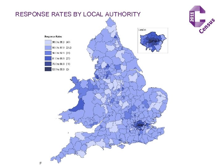 RESPONSE RATES BY LOCAL AUTHORITY 