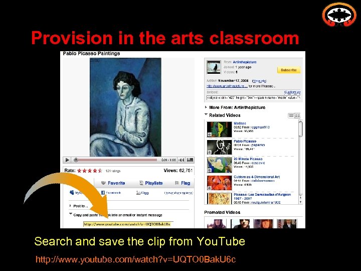 Provision in the arts classroom Search and save the clip from You. Tube http: