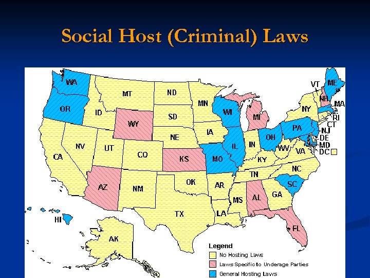 Social Host (Criminal) Laws 