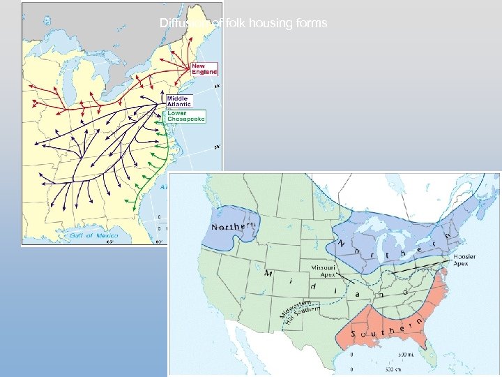 Diffusion of folk housing forms 