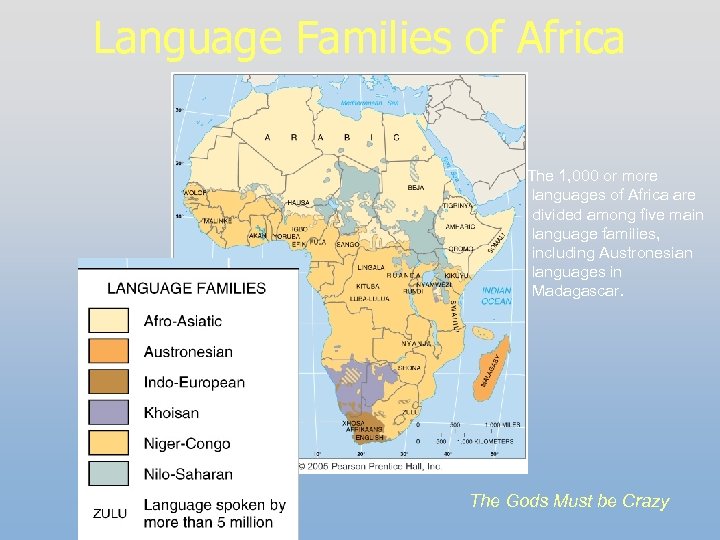 Language Families of Africa The 1, 000 or more languages of Africa are divided
